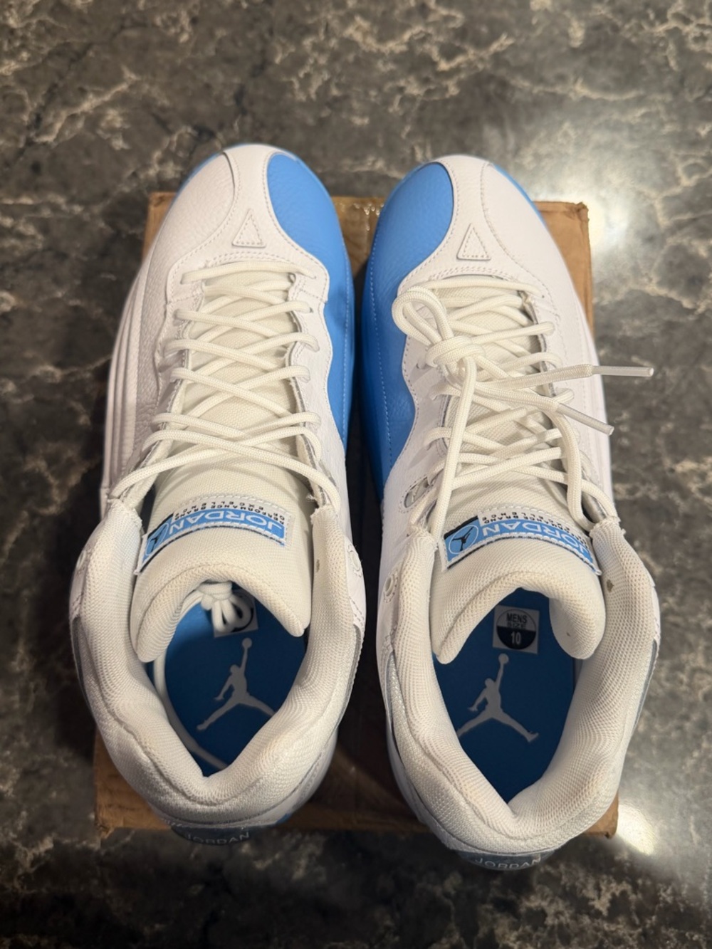 NEW Air Jordan Jumpman Team 1 (White University Blue) FV3928-101 - Picture 5 of 7